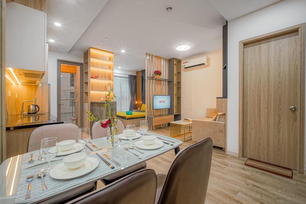 הו צ'י מין סיטי Lusso Suites - D1Mension & Zenity Residence, Sg'S Heart מראה חיצוני תמונה